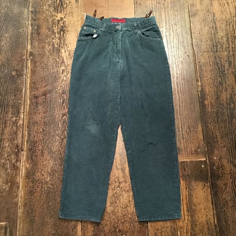 [USED] 太うね コーデュロイ PANTS グリーン