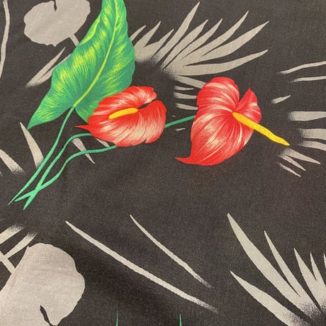 [USED] OLD HAWAII レーヨン アロハ made in USA🌺