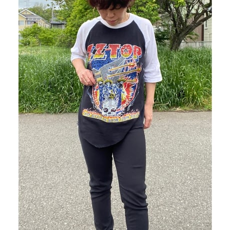 [USED] "ZZ TOP" VINTAGE パキTee