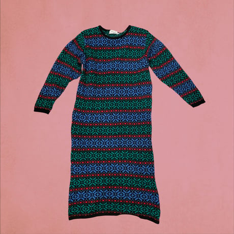 [USED]Benettonニットワンピース