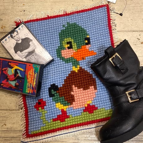 [USED] カルガモ🦆💙ミニミニミニラグマット