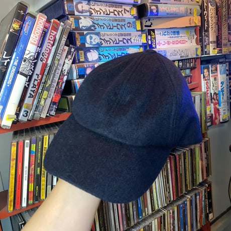 [USED] wool 風 BLACK CAP