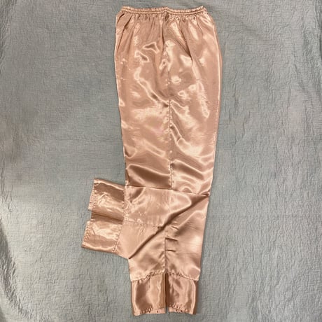 [USED] シャンパンゴールド🌟サテン パンツ