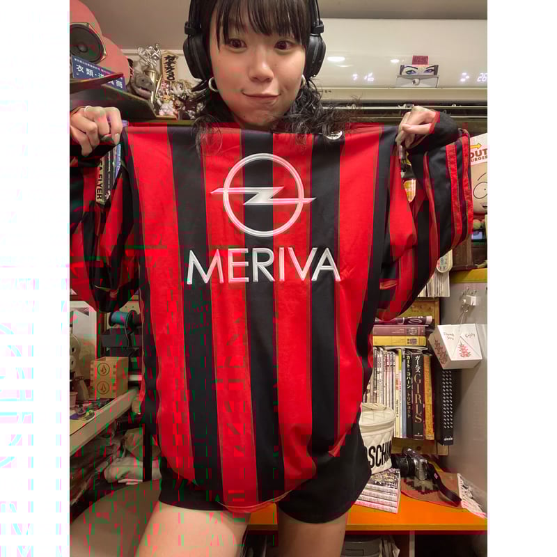 calm ユニフォーム USED] ACミラン⚽️ユニフォームL/S Tee | garden730