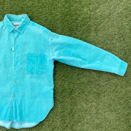 [USED] BiGサイズコーデュロイシャツ 💚