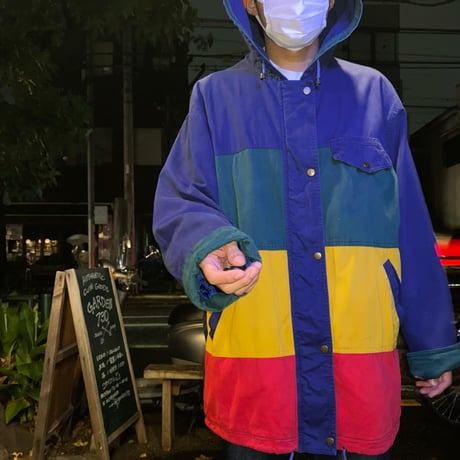 [USED] ラスタカラー ハーフコート