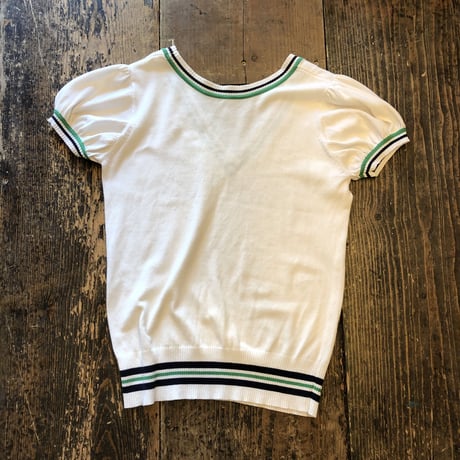 [USED] パフスリーブ♡チルデンニット