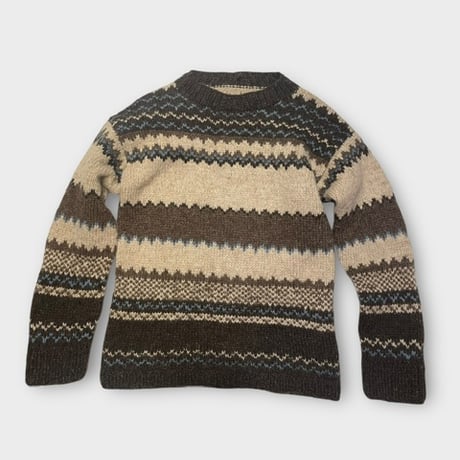 [USED]  ノルディック柄 KNIT