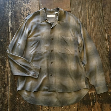 [USED] Calvin Klein レーヨンシャツ