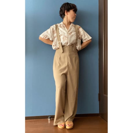 [USED] ワイドパンツのオールインワン