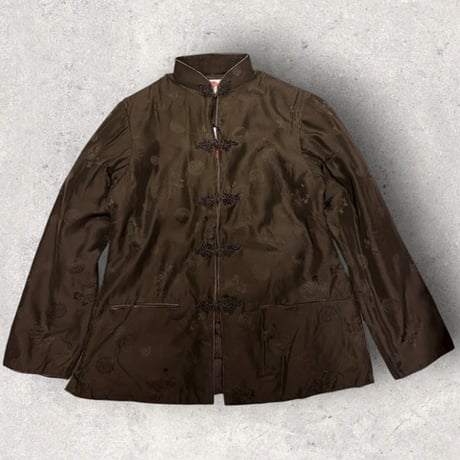 [USED] DEAD STOCK ！SILK 中綿 CHINA チャイナJKT