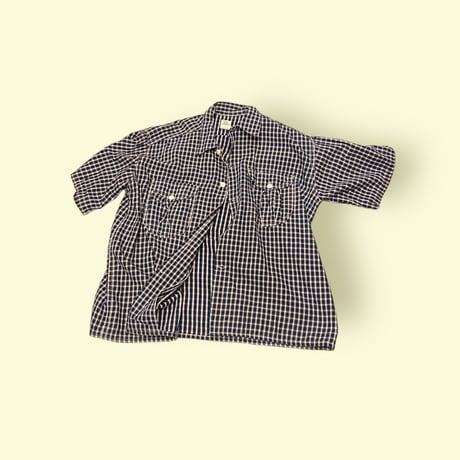 [USED] POST O'ALLS　チェックシャツ