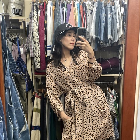 [USED]see by chloe レオパード シャツ ワンピース♡