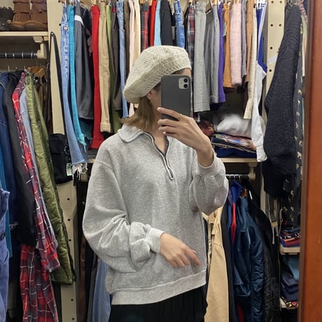 [USED] かぎ編みベレー帽❄️