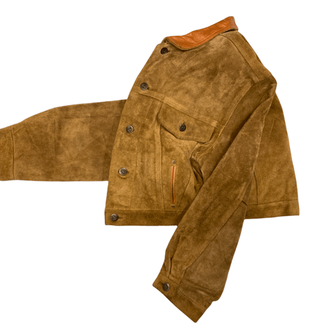 [USED] VINTAGE  SUEDE Gジャン