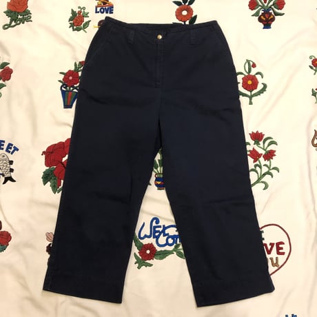 [USED] RALPH LAUREN クロップドパンツ