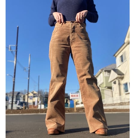[USED]  Euro コーデュロイフレアパンツ