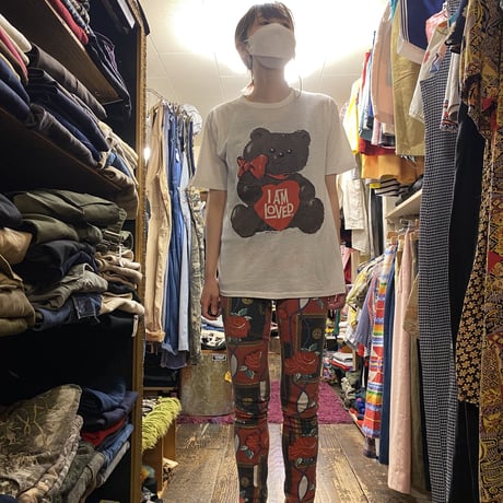 [USED] 80's vintage teddybear tee