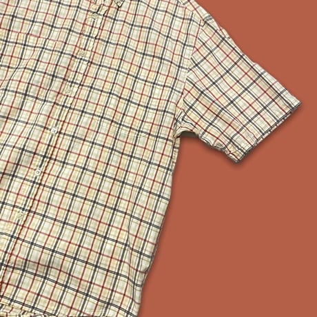 [USED]90‘s "Eddie Bauer" チェックB.Dシャツ