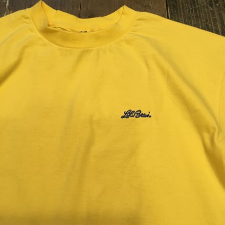 [USED] L.L. Bean YELLOW Tee