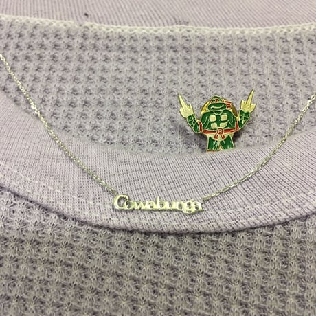 [Better Jewery × GARDE-Nworks]  cowabunga ! ネックレス" SILVER"
