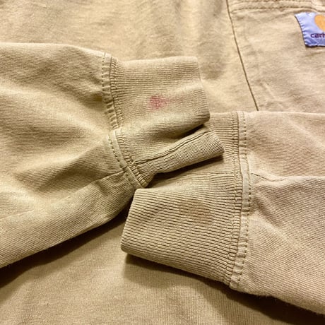 [USED] carhartt ロンTee  "BEIGE"