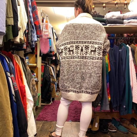 [USED] BIG BIG SIZE❤️ カウチンカーディガン