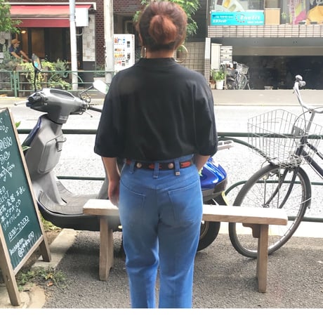 [USED]  かわい〜形！ユーロ 無地Tee