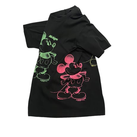 [USED] Old Mickey マルチ tee💭