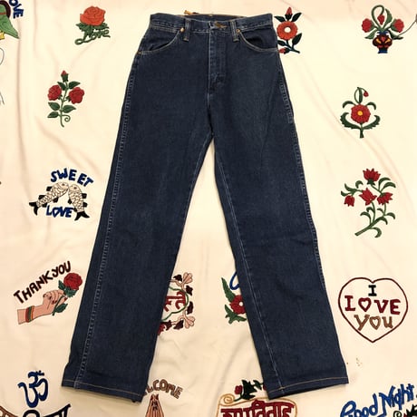 [USED] Wrangler 濃紺 テーパードデニム