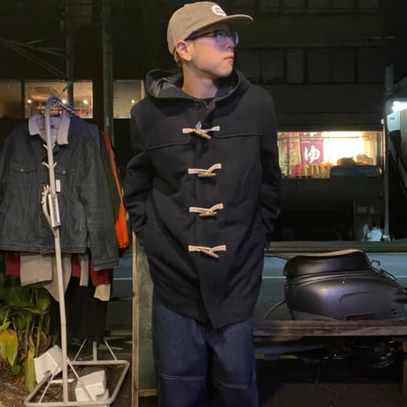[USED] GAP シンプル ダッフル コート♡NAVY