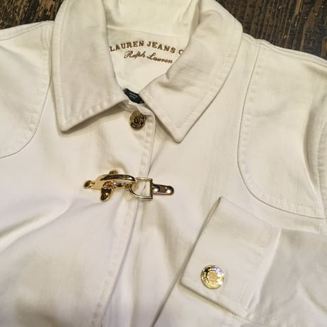 [USED]RalphLaurenファイヤーマン デニムショートJKT