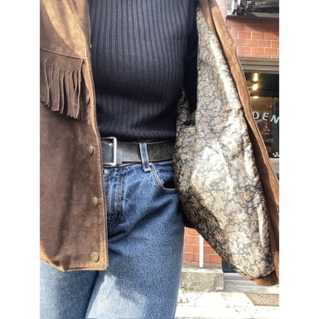 [USED] vintageフリンジ SUEDE JKT