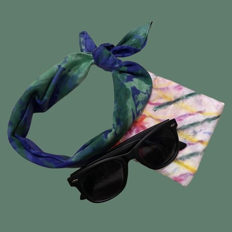[USED] "TIE DYE" BANDANA