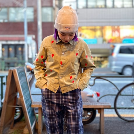 [USED］ストレッチチェックPANTS