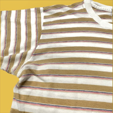 [USED] ボーダー チビtee