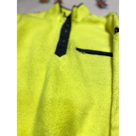 [USED] THE NORTH FACE  蛍光イエローフリース