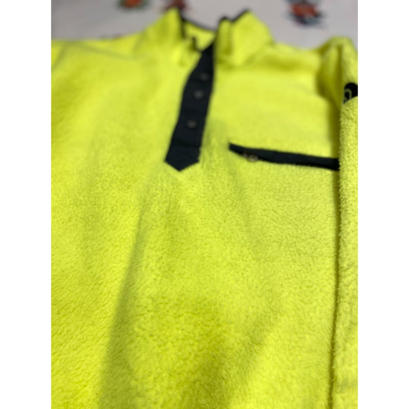 USED] THE NORTH FACE 蛍光イエローフリース | garden730