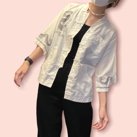 [USED] Vintage! Summer CHINA SHIRTS