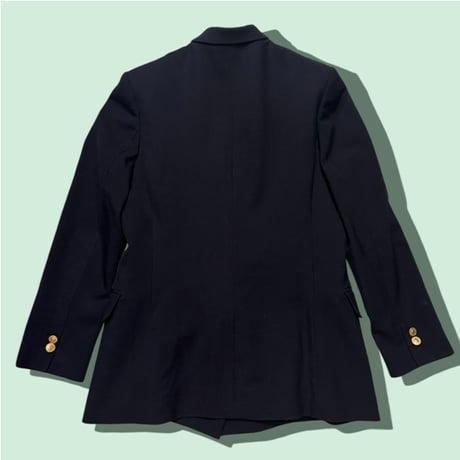 [USED] エンブレム付き♡ダブル紺ブレ