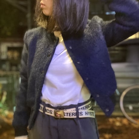 [USED] made in Europe♡ モヘアスタジャン