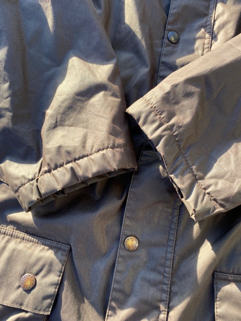 wilkes & akerman オイルド　ジャケット Wilkes & Akerman オイルドジャケット ]]