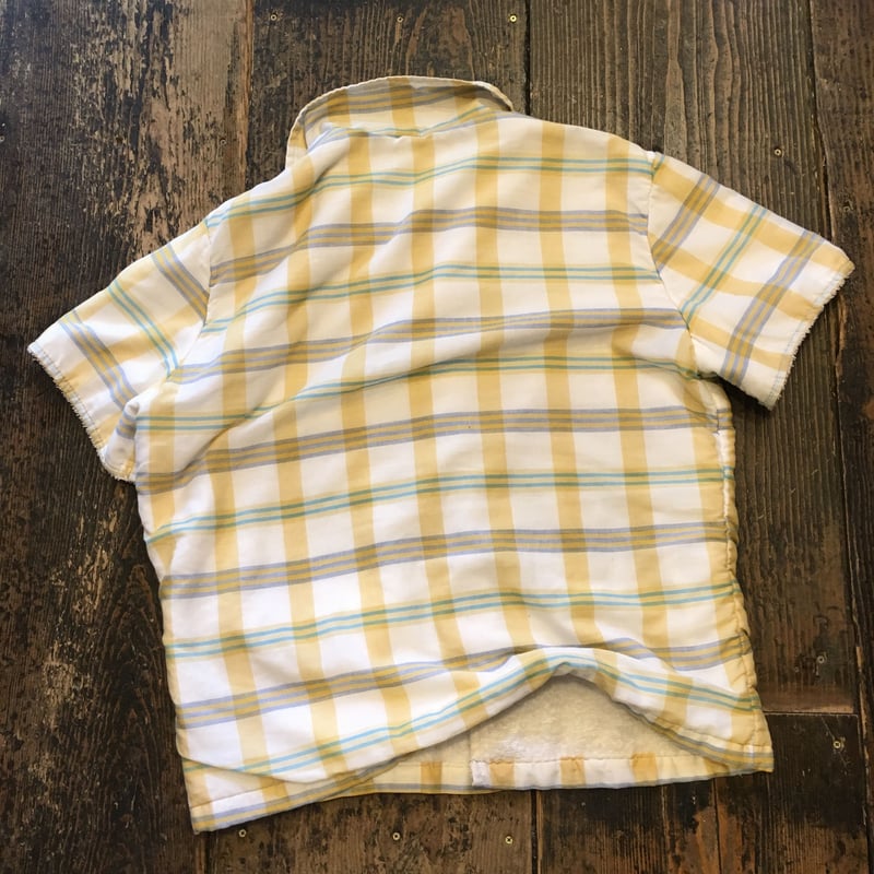 USED] 70's パイル ビーチシャツ | garden730