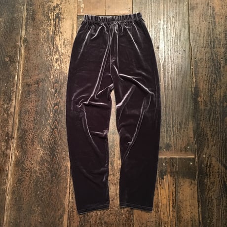 [USED] 光沢のある ベロアイージーPants