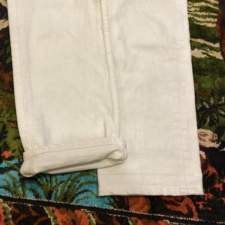 [USED] Levi's 501 WHITE！