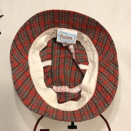 [USED] チェック柄バケットHAT