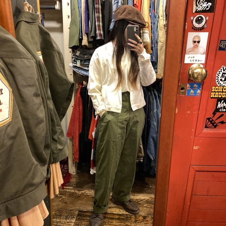 [USED] LINEN SHORT JACKET♡