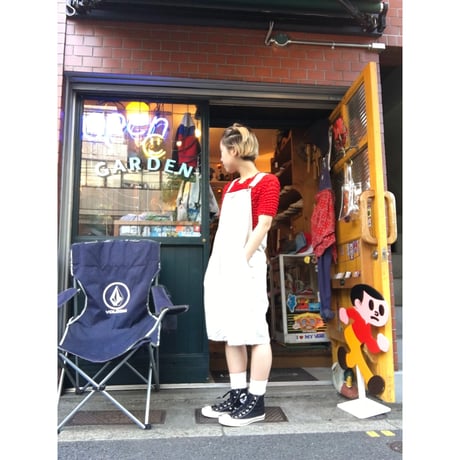 [USED] LINENオーバーオール