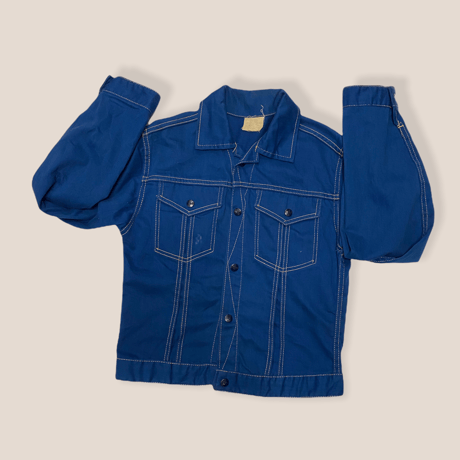 [USED] 70's COTTON BLUE Gジャン