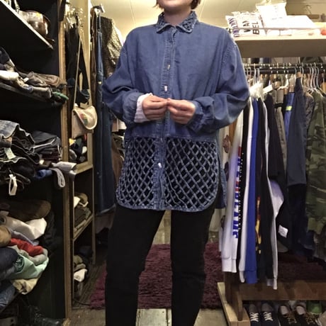 [USED] デニムロングJKT